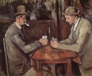 Paul Cezanne Les joueurs de cartes oil painting